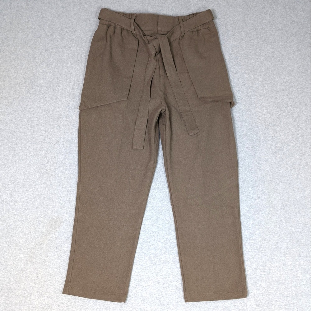 Arnodefrance Bushi Pants Mens XL Relaxed Fit Trousers Taupe